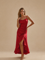 Sukienka Riviera – Satynowa Maxi