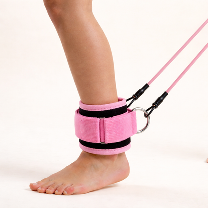 Neriva Ankle Straps — Blush