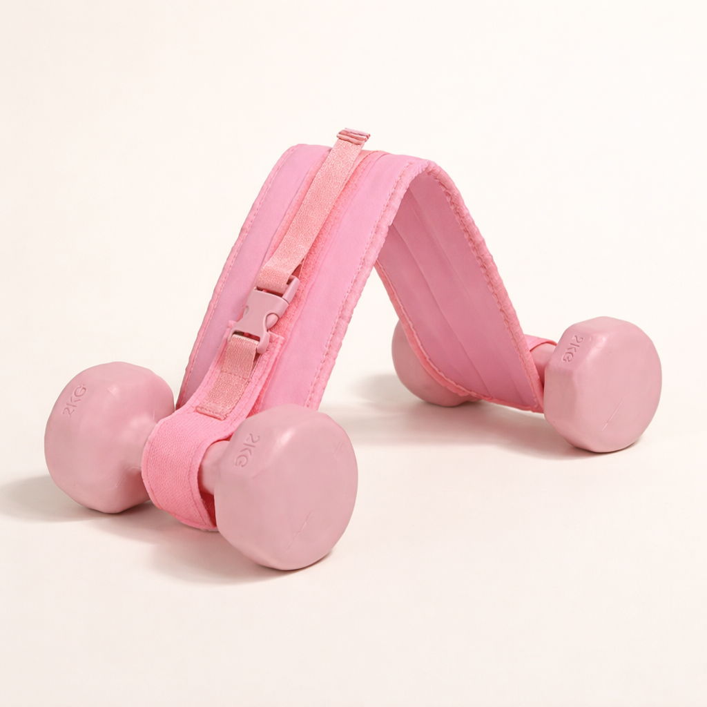 Neriva Hip Thrust Belt — Blush