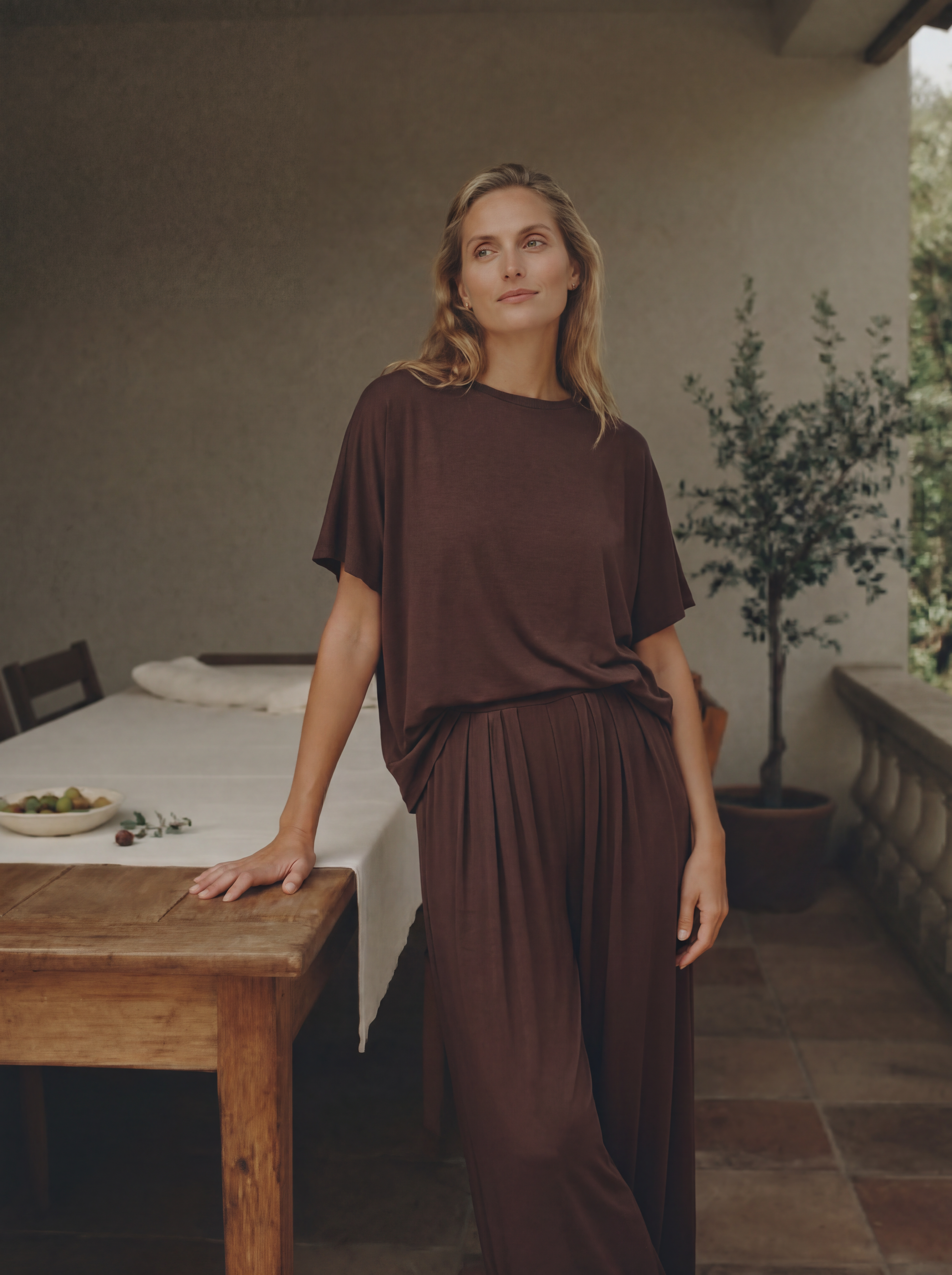 Komplet Santorini – Luźny Dwuczęściowy